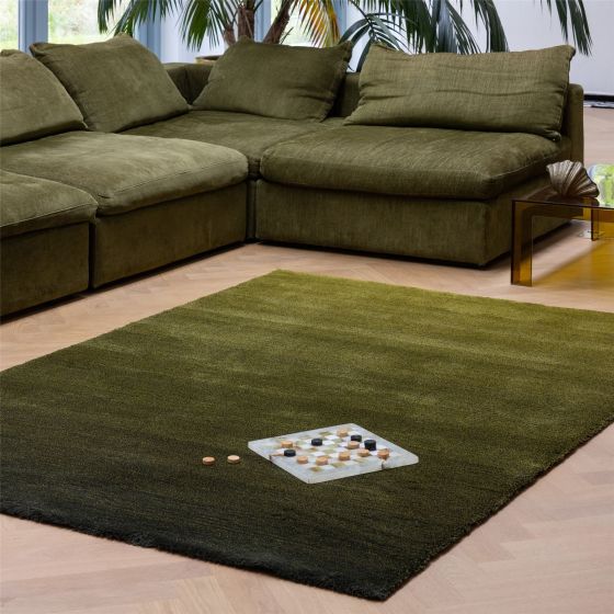 Shade Low Rugs 010107 by Brink and Campman in Olive Deep Forest