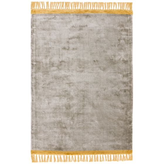 Elgin rugs in Silver Mustard