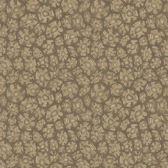 Savanna Shell Wallpaper 119 4020 by Cole & Son in Metallic Gilver Cedar Metallic Gold