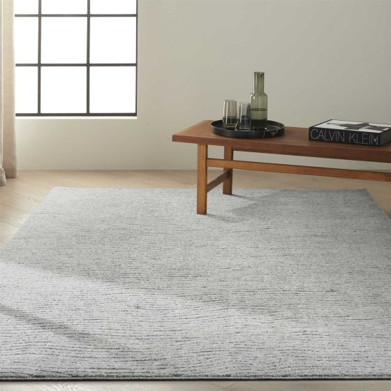 Calvin Klein Designer Rugs CK90 Tidal in Grey