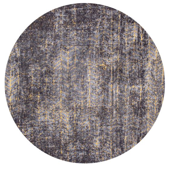 Louis De Poortere Jacobs Ladder 8422 Circle Rugs in Broadway Glitter