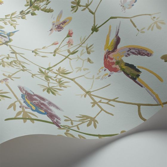 Hummingbirds Wallpaper 100 14069 by Cole & Son in Blue Multi