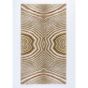 Danxia Illusion 800 Rugs in Gold by Designer Abyss & Habidecor