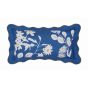 Dawn Chorus Birds Cotton Cushion by Joules in Blue