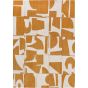 Louis De Poortere Designer Papercut Rugs in 9367 Curry Yellow