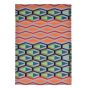 Habitat Cruz Outdoor Geometric Rugs in Multi 411803