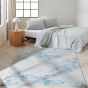 CK005 Enchanting ECH01 Rug by Calvin Klein in Grey Sky Blue