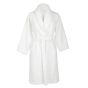 Super Pile Bath Robe 100 by Abyss and Habidecor in White