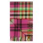 Chennai Fuchsia Woven Throw in Pink Multi by Designers Guild