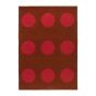 Habitat Festival Dots Indoor Outdoor Rug 495800 by Brink & Campman in Red