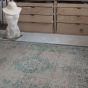 Louis De Poortere Traditional Fading World Medallion Designer Rugs 8259 Jade Oyster