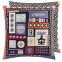 Christian Lacroix Bloc Cushion in Note Mosaique