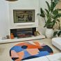 Louis De Poortere Designer Shapes Round Rugs in 9368 Carpe Diem