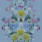 Perfect Pollinators Floral Wallpaper 118577 by Joules in Haze Blue