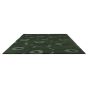 Unikko Tufted Wool Floral Rugs 132207 by Marimekko in Dark Green