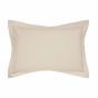 Plain Dye Oxford Pillowcase by Helena Springfield in Stone