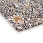 Snakehead Floral Rugs 127208 in Indigo by William Morris