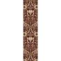 Bullerswood Runner Rugs 127300 in Red Gold By William Morris