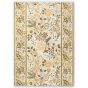 Wilhelmina Floral Rugs 127401 in Linen Mustard by William Morris