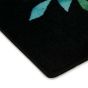 Zinnia 16505 Floral Rug in Black Multi by Bluebellgray