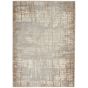 Calvin Klein Rush Designer Abstract Rugs CK950 Ivory Taupe