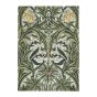 Bluebell Floral Wool Rugs 127607 by Morris & Co in Leafy Arbour Green