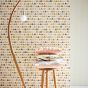 Priya Wallpaper 111299 by Scion in Blush Honey Linen