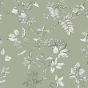 Elderwood Botanical Wallpaper 113348 by Laura Ashley in Sage Green