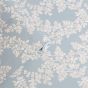 Burnham Botanical Wallpaper 114904 by Laura Ashley in Pale Seaspray Blue