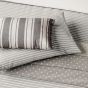 Long Island Breton Stripe Bedding by Helena Springfield in Grey & White