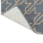 Houndstooth Indoor Outdoor Rug 455708 by Ted Baker in Washed Blue