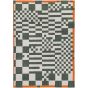 Louis De Poortere Designer Chess Rugs in 9339 Deep Green