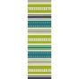 Scion Rivi Kiwi Stripe Outdoor Runner Rugs 426908 Green