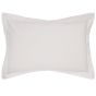 Plain Dye Oxford Pillowcase by Helena Springfield in Silver