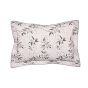 Kiko Floral Geometric Cotton Bamboo Bedding in Tuberose