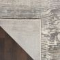 Solace Designer Print Rugs SLA01 in Grey Beige by Nourison