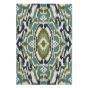 Ixora Indoor Outdoor Rugs 442007 in Emerald Palm Chartreuse