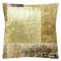 Designers Guild Parterre Geo Cushion in Turmeric Yellow