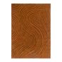 Decor Groove Rugs 097703 by Brink and Campman in Burnt Orange