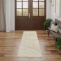 Graceful GRU01 Abstract Wool Runner Rugs by Nourison in Beige