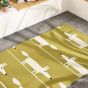 Scion Mr Fox Indoor Outdoor Rugs 425306 in Chai Green