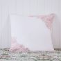 Strawberry Thief Bedding Duvet Cover and Pillowcase by William Morris in Cochineal Pink