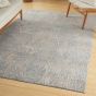 Nourison Exhale Abstract Rugs EXL02 in Beige Blue