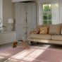 Redbrook Wool 081802 Rug by Laura Ashley in Blush Pink