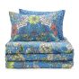 Gardenia Bedding Set with Pillowcase by Matthew Williamson in Blue