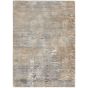 Solace Designer Print Rugs SLA01 in Grey Beige by Nourison