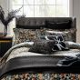 Feathers Embroidered Cushion by Ted Baker in Black