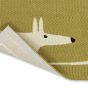 Scion Mr Fox Indoor Outdoor Rugs 425306 in Chai Green