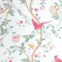 Summer Palace Floral Wallpaper 115254 by Laura Ashley in Peony Pink