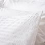 Emma Seersucker Bedding Set by Laura Ashley in White